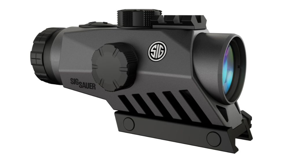 Sig Sauer Bravo3 .300 Blackout 3x30 Battle Sig Sauerht w/Illuminated Horseshoe Dot Glass Reticle, Graphite SOB33002