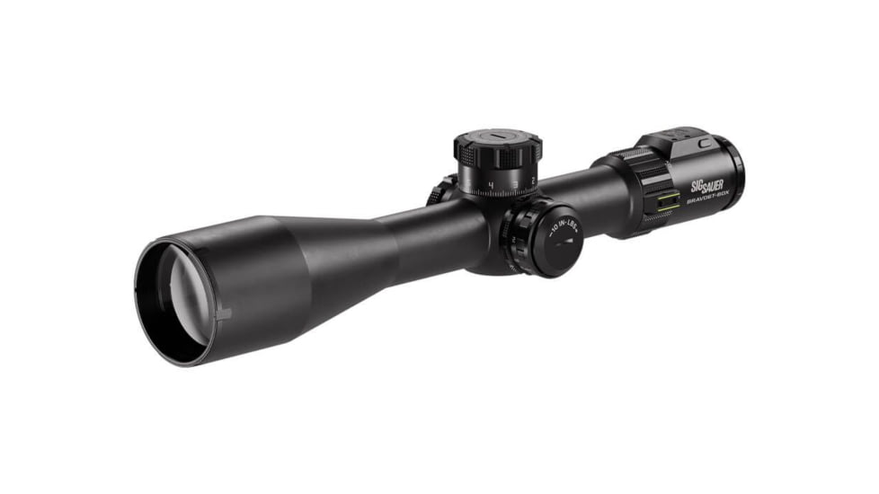 SIG SAUER BRAVO6TBDX 5-30x56mm 35mm Tube Rifle Scope, FFP, Dev-L Mrad Reticle, Levelplex, Side Focus, Bdx-T1 Mrad Adj, Black, SOBBDX65104