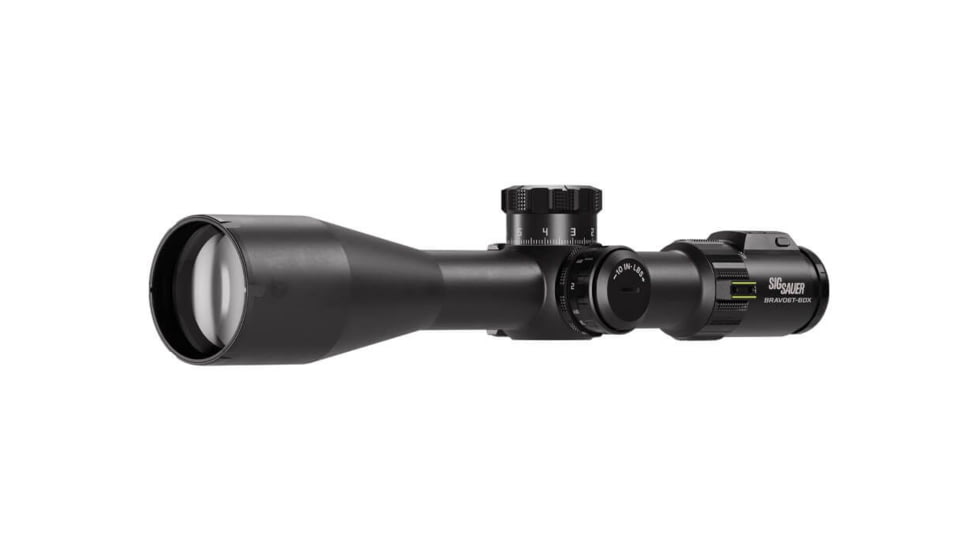 SIG SAUER BRAVO6TBDX 5-30x56mm 35mm Tube Rifle Scope, FFP, Dev-L Mrad Reticle, Levelplex, Side Focus, Bdx-T1 Mrad Adj, Black, SOBBDX65104