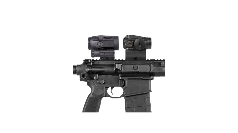 SIG SAUER Combo Kit, Romeo-MSR Gen Ii 2 Moa Red Dot, Juliet3-Micro 3X22mm Magnifier, Black, SORJMSR101