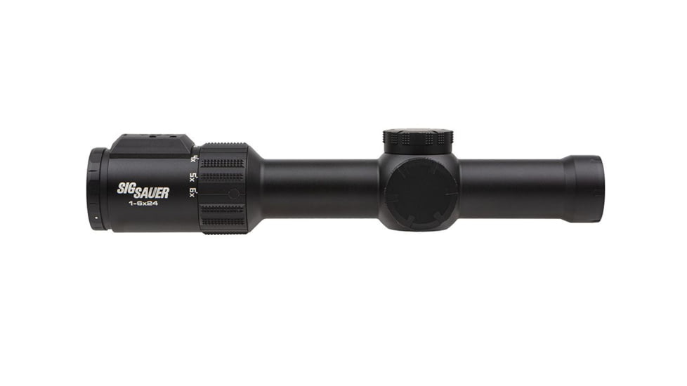 SIG SAUER Easy 6TBDX 1-6X24mm 30mm Tube Second Focal Plane Rifle Scope, Black, BDX-R2 Levelplex, MRAD, Black, SOEBDX61101