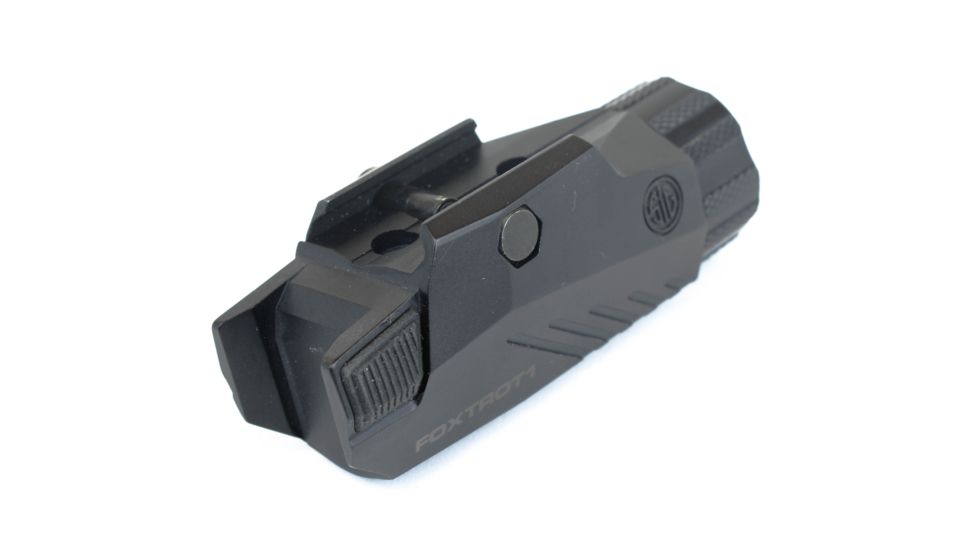 SIG SAUER FOXTROT1 TACTICAL WHITE LIGHT, 100 200 300 LUMEN, RAIL MOUNTED, Graphite, Small SOF11001