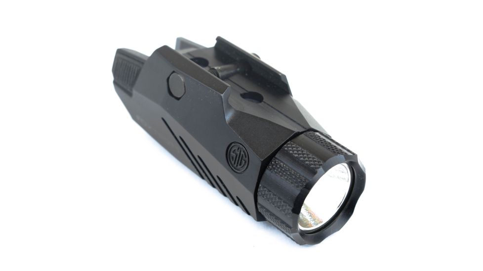 SIG SAUER FOXTROT1 TACTICAL WHITE LIGHT, 100 200 300 LUMEN, RAIL MOUNTED, Graphite, Small SOF11001