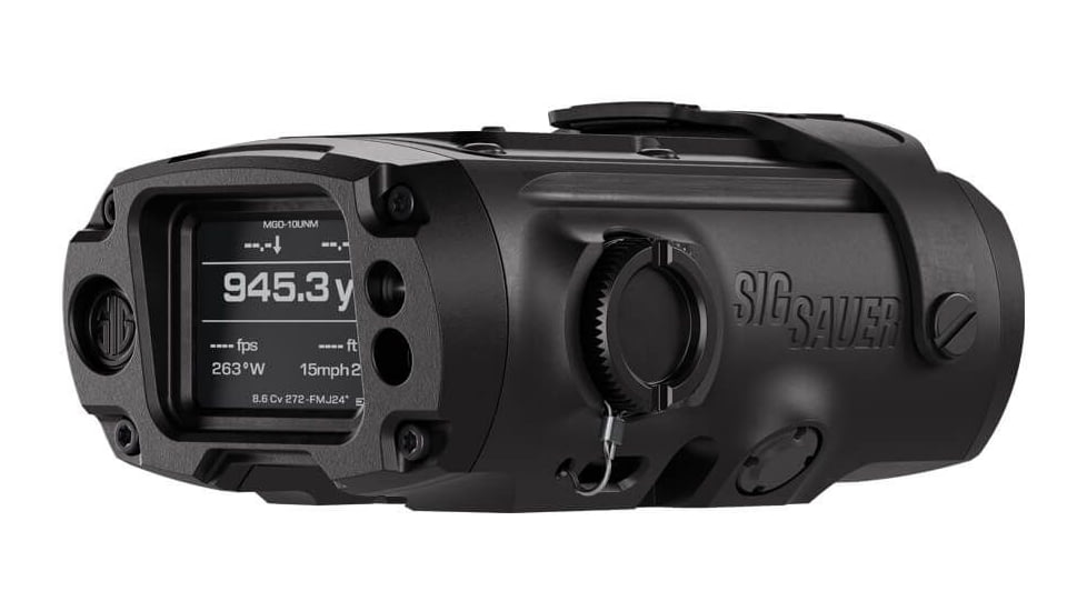 SIG SAUER Kilo Warp 905nm Rangefinder, Black, SOKW39C0