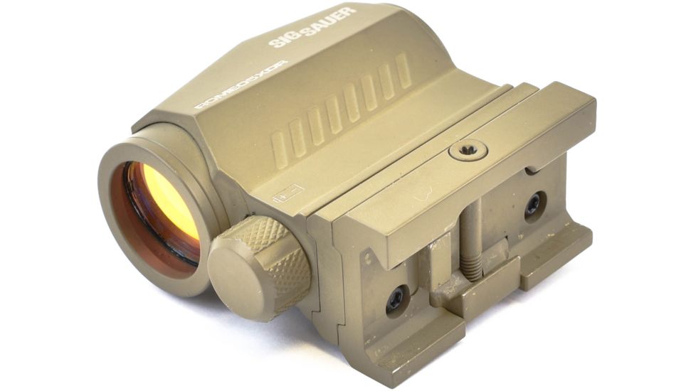 SIG SAUER OPMOD Romeo5 XDR 1x20mm Compact Red Dot Sight, 2 MOA Dot/65 MOA Circle Dot Reticle, Flat Dark Earth SOR52112