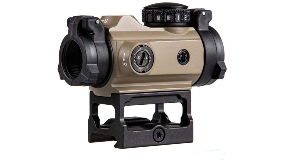 USED SIG SAUER Romeo MSR 1x20mm Reflex Red Dot Sight, 2 MOA Dot Reticle, FDE, SOR72011, EDEMO4, Condition Parts Only/Salvage, Defective