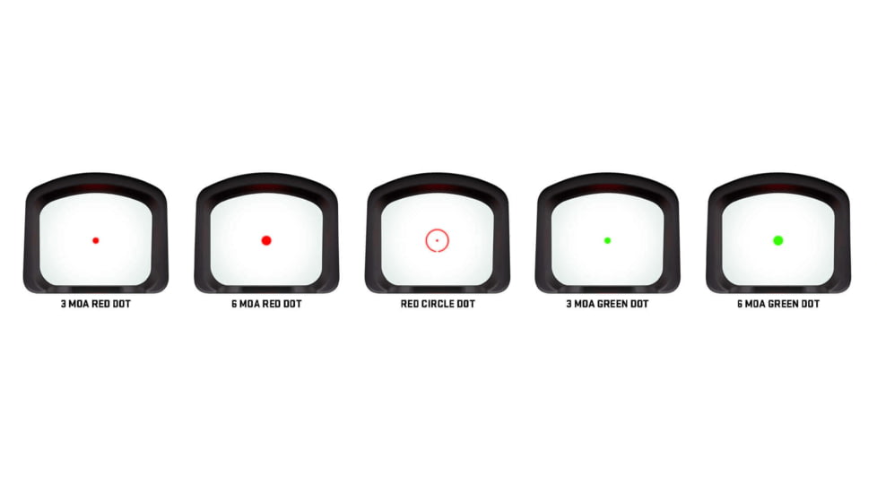 SIG SAUER Romeo-RS Compact Reflex Red Dot Sight, Black Housing/Rose Shroud, SOR02138