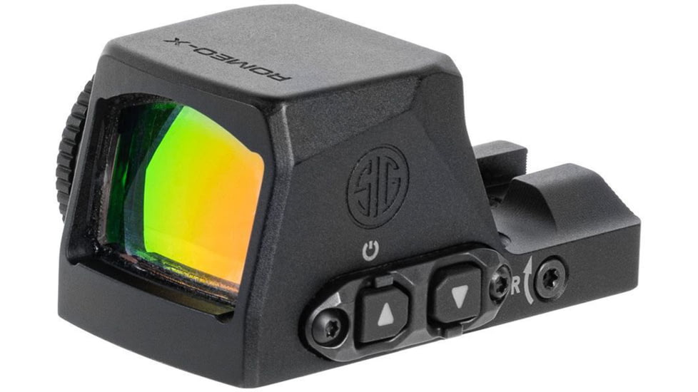 SIG SAUER Romeo-X Pro 1x Reflex Red Dot Sight, 6 MOA Dot Reticle, Black, SORX1060