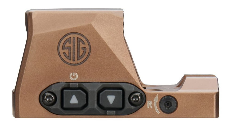 SIG SAUER Romeo-X Pro 1x Reflex Red Dot Sight, Circle Dot Reticle, FDE, SORX1002