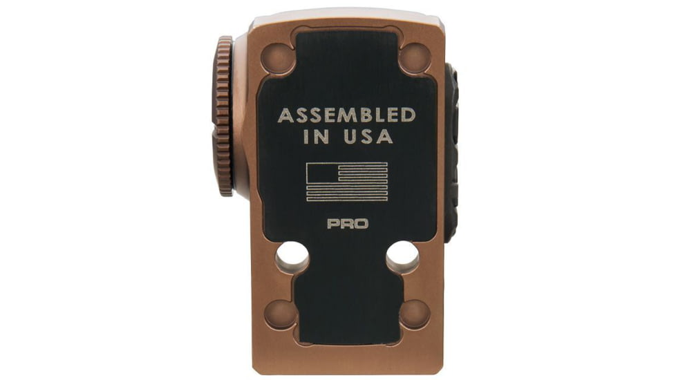 SIG SAUER Romeo-X Pro 1x Reflex Red Dot Sight, Circle Dot Reticle, FDE, SORX1002