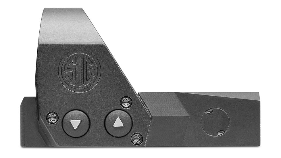 Sig Romeo OnePro 1x30mm Red Dot Sight, 6 MOA Dot Reticle, Aircraft Grade Aluminum, Black, SOR1P101