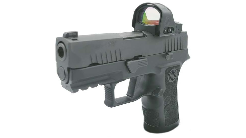 Sig Romeo 1Pro 1x30mm Red Dot Sight, 6 MOA Dot Reticle, Aircraft Grade Aluminum, Black, SOR1P101
