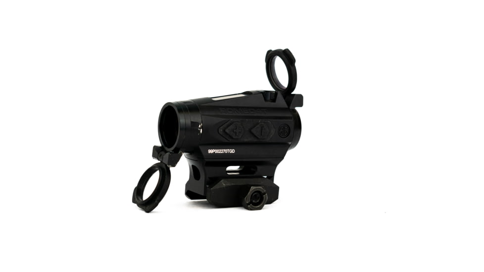 SIG SAUER Romeo4T Tactical RDS, Ballistic Circle Dot .5 MOA Reticle, Solar/Side Mount Battery, Hex Bolt Mount &amp; Spacer, SOR43031