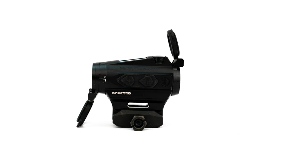 SIG SAUER Romeo4T Tactical RDS, Ballistic Circle Dot .5 MOA Reticle, Solar/Side Mount Battery, Hex Bolt Mount &amp; Spacer, SOR43031