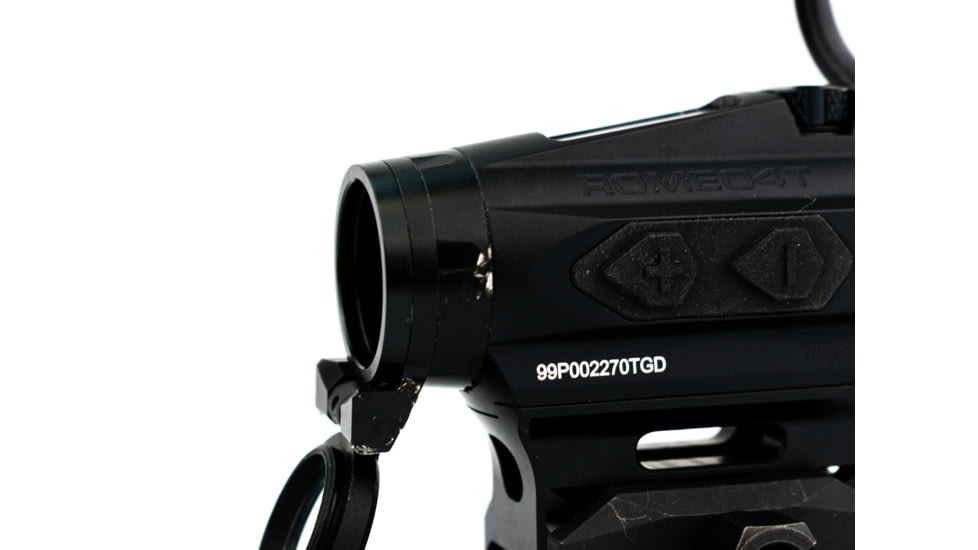 SIG SAUER Romeo4T Tactical RDS, Ballistic Circle Dot .5 MOA Reticle, Solar/Side Mount Battery, Hex Bolt Mount &amp; Spacer, SOR43031