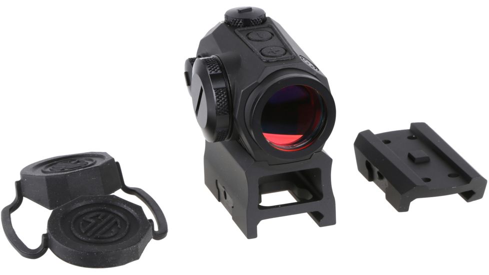 SIG SAUER ROMEO5 1x20mm Red Dot Sight, 2 MOA Red Dot Reticle, 1 x CR2032 Battery, Matte, Black, SOR52001