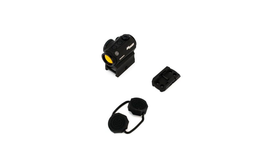 SIG SAUER ROMEO5 1x20mm Red Dot Sight, 2 MOA Red Dot Reticle, 1 x CR2032 Battery, Matte, Black, SOR52001
