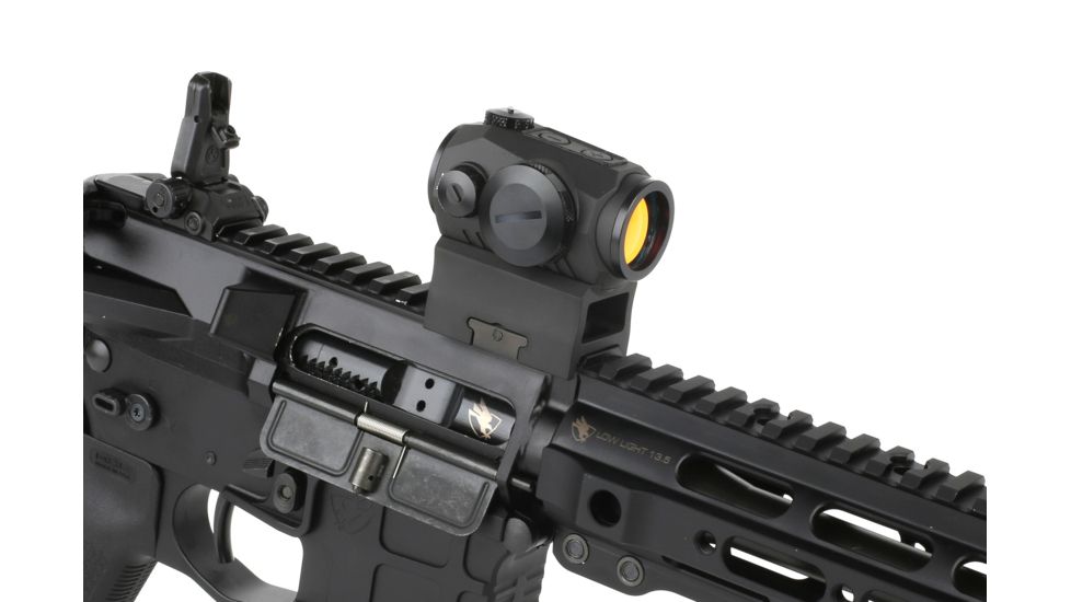 Sig Romeo 5 Red Dot Sight, 2 MOA Red Dot, M1913, Black, Juliet3 3x Magnifier, Black, Medium, SORJ53101