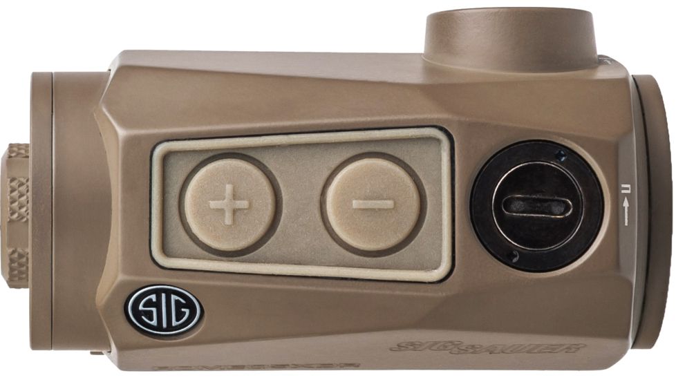 SIG SAUER OPMOD Romeo5 X 1x20mm Compact Red Dot Sight, 2 MOA Dot Reticle, Flat Dark Earth SOR52111