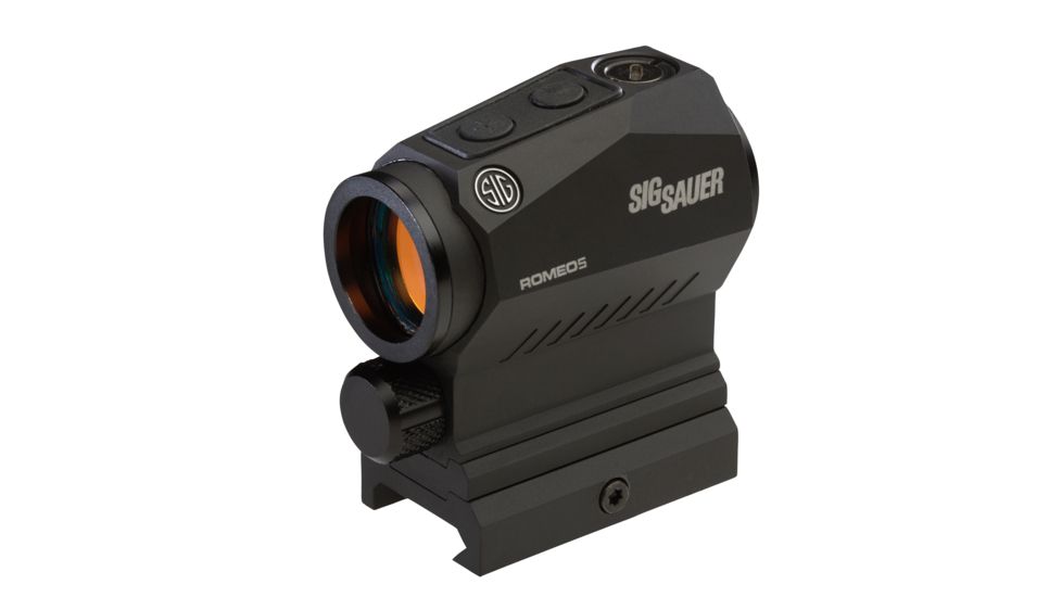 SIG SAUER ROMEO5 1x20mm Red Dot Sight, 2 MOA Red Dot Reticle, 1 x AAA Battery, Matte, Black, SOR52101, EDEMO1