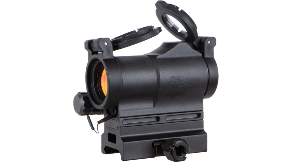 SIG SAUER ROMEO7S Compact Red Dot Sight, 1x22mm, 2 MOA Red Dot, 0.5 MOA Adj, M1913, Black, SOR75001