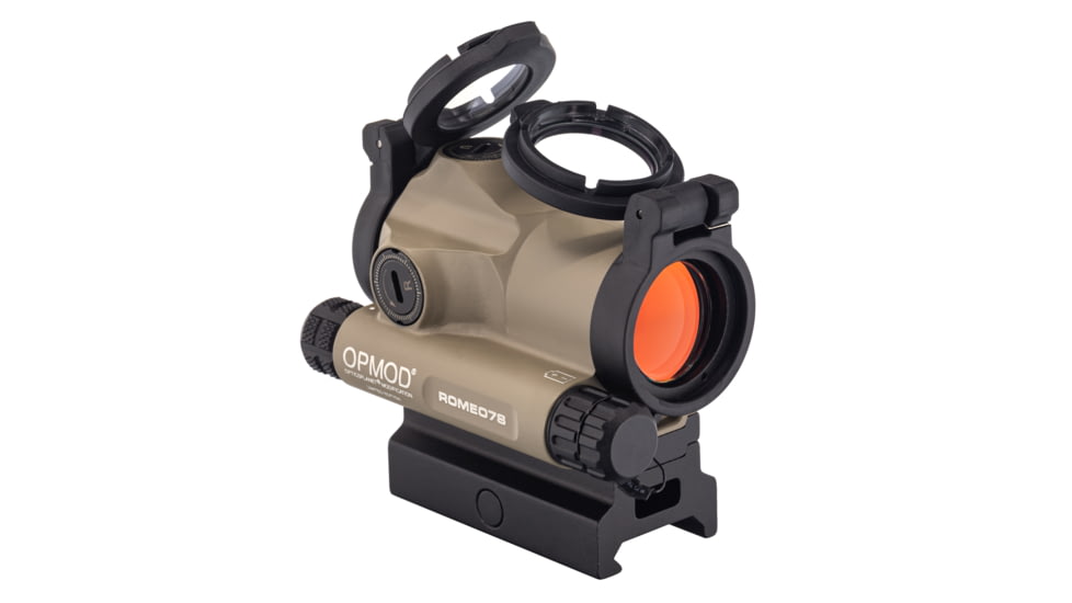 SIG SAUER OPMOD ROMEO7S Compact Red Dot Sight, 1x22mm, 2 MOA Red Dot, 0.5 MOA Adj, M1913, FDE, SOR75021