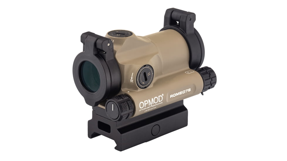 SIG SAUER OPMOD ROMEO7S Compact Red Dot Sight, 1x22mm, 2 MOA Red Dot, 0.5 MOA Adj, M1913, FDE, SOR75021