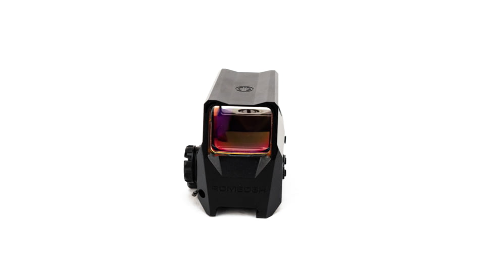 SIG SAUER Romeo8H Red Dot Sight, Ballistic Circle Dot, 0.5 MOA Adj, Side Battery, Hex Bolt Mount, Shroud, Black, NSN N, SOR81001