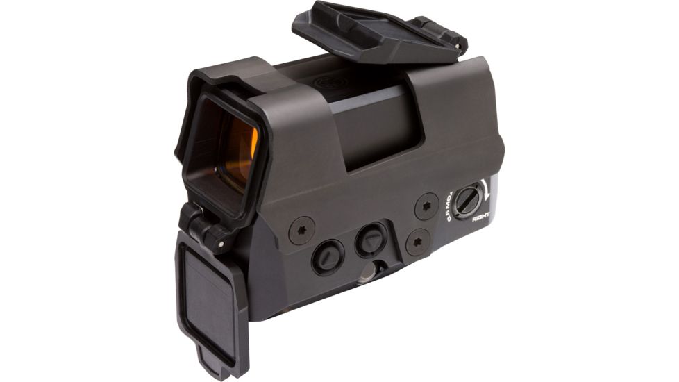 SIG SAUER Romeo8T Red Dot Sight, Ballistic Circle Dot, 0.5 MOA Adj, Side Battery, Hex Bolt Mount, Shroud, Black, NSN N, SOR81002