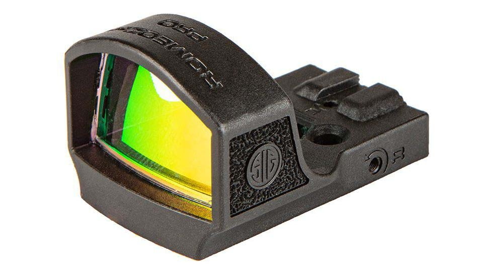 SIG SAUER Romeo Zero -Pro 1x30mm Reflex Sight, 3 MOA Red Dot, Black, SOR01130