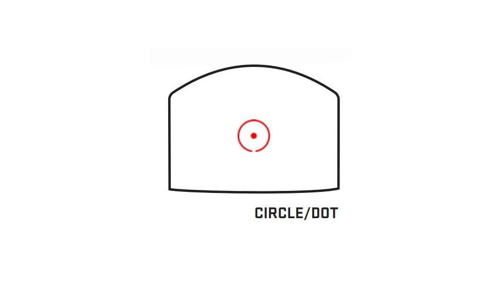 SIG SAUER ROMEOZero-R Red Dot Sight, Black, Cirlce dot, SOR01200