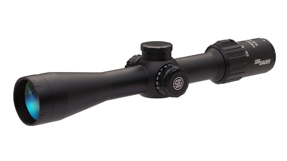 SIG SAUER Sierra3BDX 4.5-14x44mm Rifle Scope 30mm Tube, Second Focal Plane, Black, Digital Ballistic Reticle, MOA, SOSBDX34111
