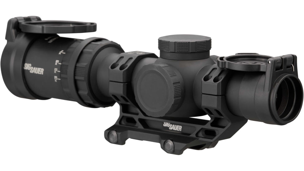 SIG SAUER TANGO-MSR Compact 1-10x24mm LPVO 30mm Tube Rifle Scope, Second Focal Plane, Illuminated MSR BDC-10 Reticle, Black, SOTMC11000