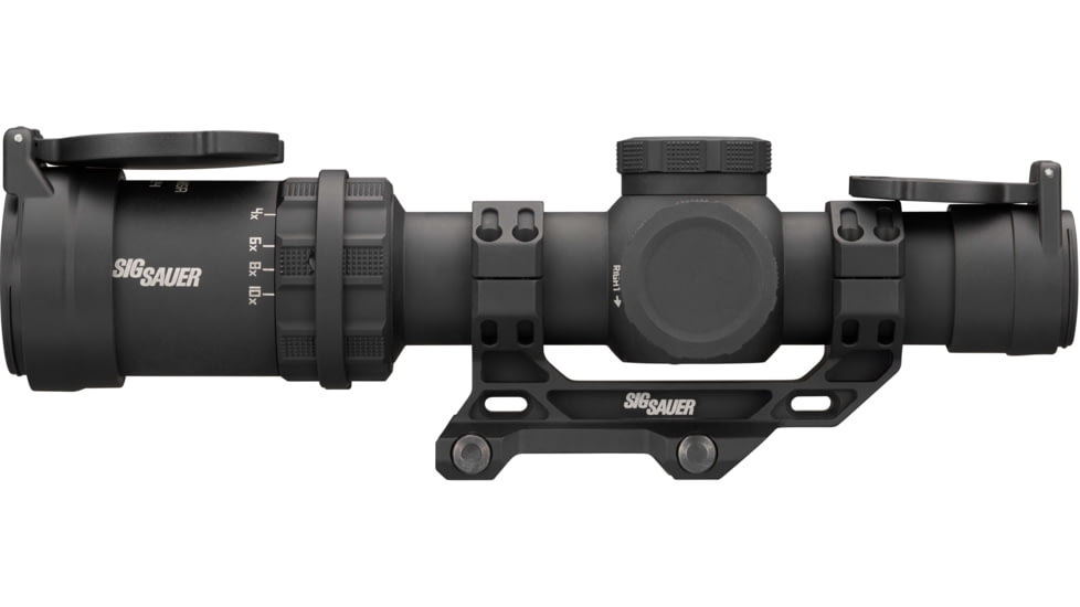 SIG SAUER TANGO-MSR Compact 1-10x24mm LPVO 30mm Tube Rifle Scope, Second Focal Plane, Illuminated MSR BDC-10 Reticle, Black, SOTMC11000