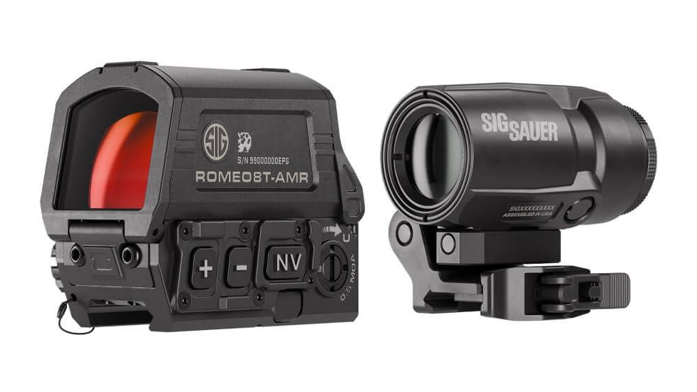SIG SAUER ROMEO 8T AMR/JULIET COMBO, Red Dot