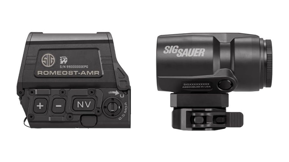 SIG SAUER ROMEO 8T AMR/JULIET COMBO, Red Dot