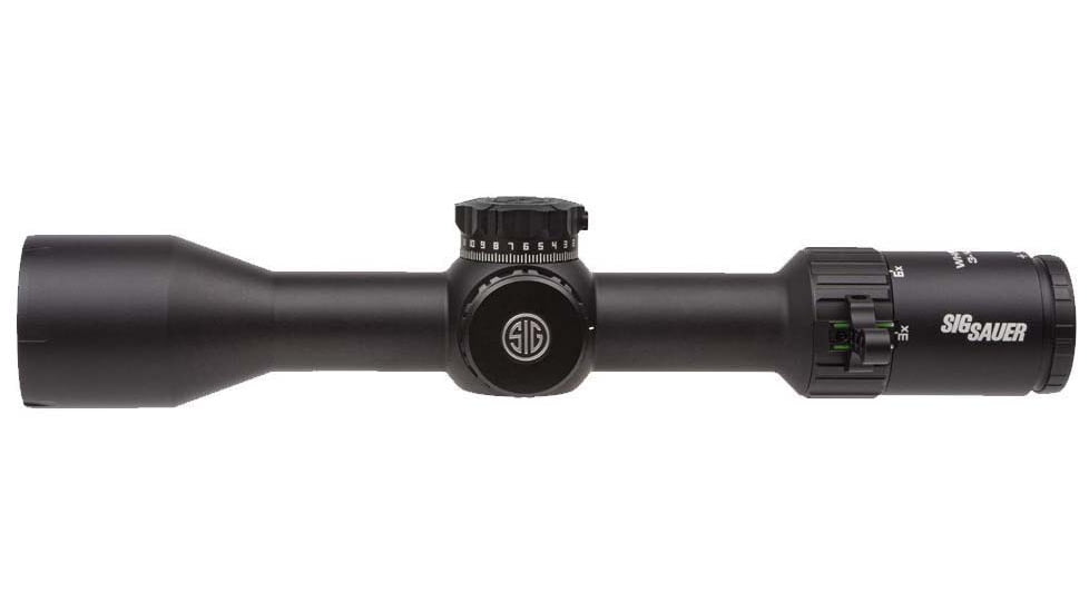 SIG SAUER Whiskey6 3-18x44mm Rifle Scope, 30mm Tube, Second Focal Plane (SFP)