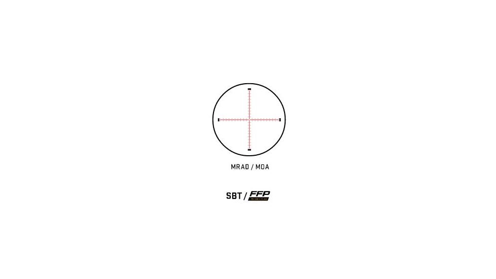 SIG SAUER Tango6 5-30x56 34mm Tube Tactical Rifle Scope w/Illuminated Glass Reticle, 0.25 MOA Adjustments, Graphite SOT65001