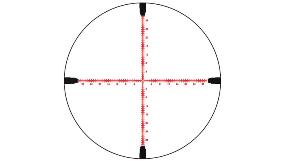 SIG SAUER TANGO DMR, Rifle Scope, 2-12X Magnification, First Focal Plane, MOA Illuminated Milling 2.0 Reticle, 42mm Objective, 30mm Main Tube, Black, SOTD62111
