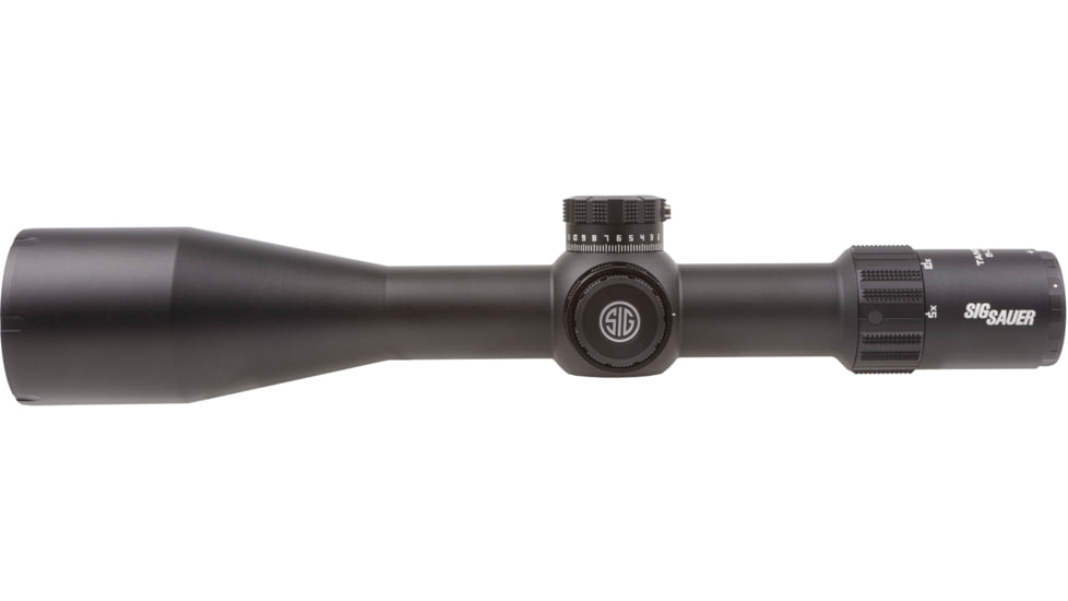 SIG SAUER Tango-DMR Rifle Scope, 5-30x56mm, 34mm Tube, First Focal Plane FFP, Moa Milling 2.0 Illum Reticle, Side Focus, 0.25 Moa Adj, Black, SOTD65113