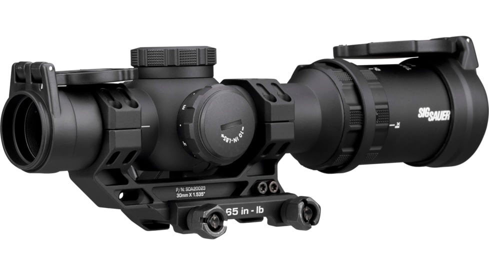 SIG SAUER Tango-MSR Compact 1-6x24mm LPVO 30mm Rifle Scope Combo, Second Focal Plane, Illuminated BDC6, Black, SOTMC61000-R1