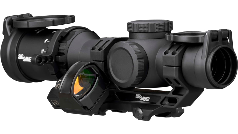 SIG SAUER Tango-MSR Compact 1-6x24mm LPVO 30mm Rifle Scope Combo, Second Focal Plane, Illuminated BDC6, Black, SOTMC61000-R1