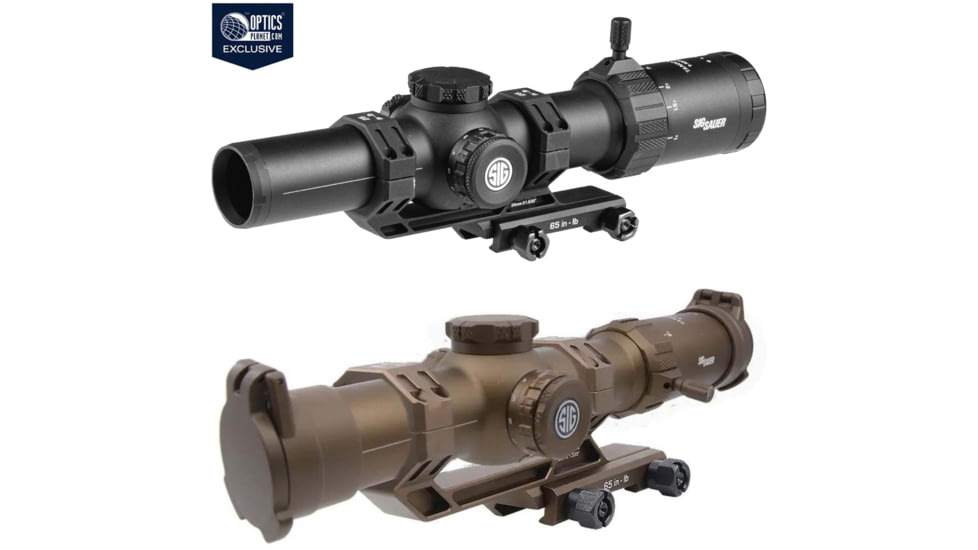 SIG SAUER Tango-MSR FFP 1-10x26mm Rifle Scope 34mm Tube First Focal Plane, Black, Coyote
