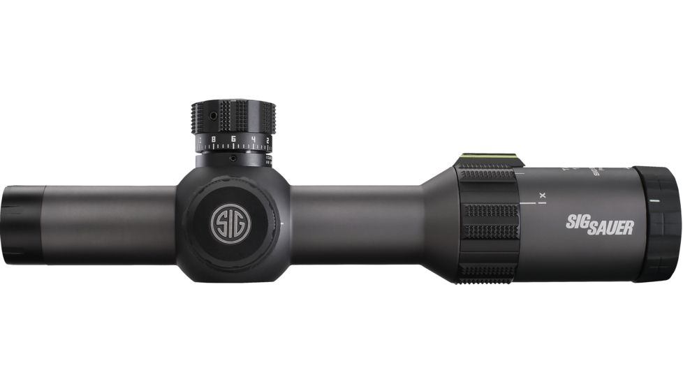 SIG SAUER Tango4 .300 Blackout 1-4x24 30mm Tube Tactical Rifle Scope w/Illuminated Horseshoe Dot Glass Reticle, Graphite SOT41002