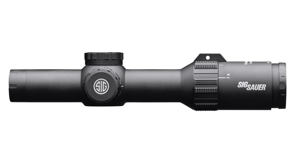 SIG SAUER Tango4 1-4x24mm Rifle Scope 30mm Tube, First Focal Plane, Black, Horseshoe Illuminated Reticle, MOA, SOT41111