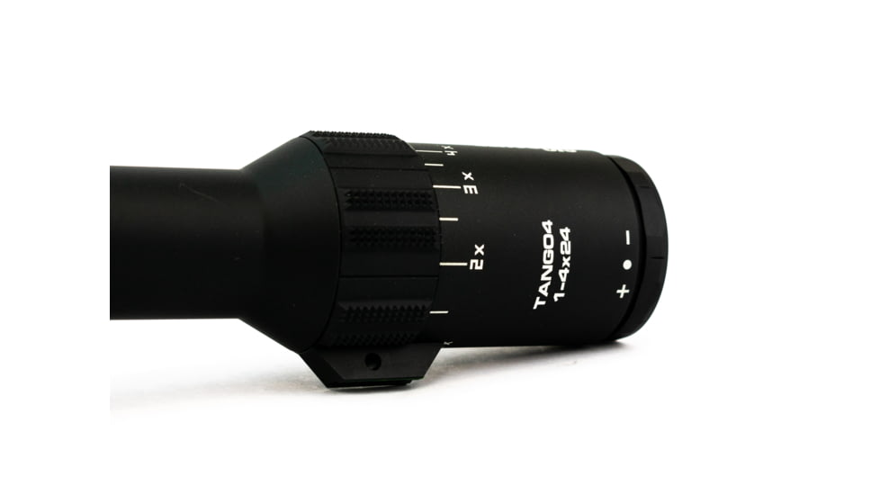 SIG SAUER Tango4 .300 Blackout 1-4x24 30mm Rifle Scope, FFP, Horseshoe Illuminated Reticle, 0.5 MOA ADJ, Black, SOT41112