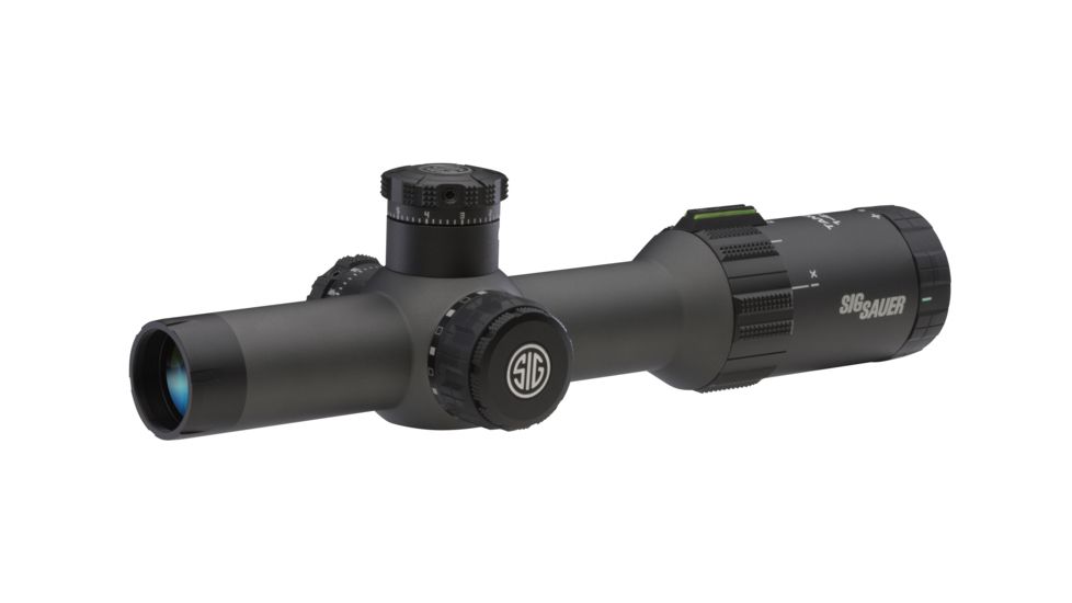 Tango4 Rifle Scope, 1-4X24mm, 30mm, Ffp, 556-762 Horseshoe Illum Reticle, Black, SOT41101