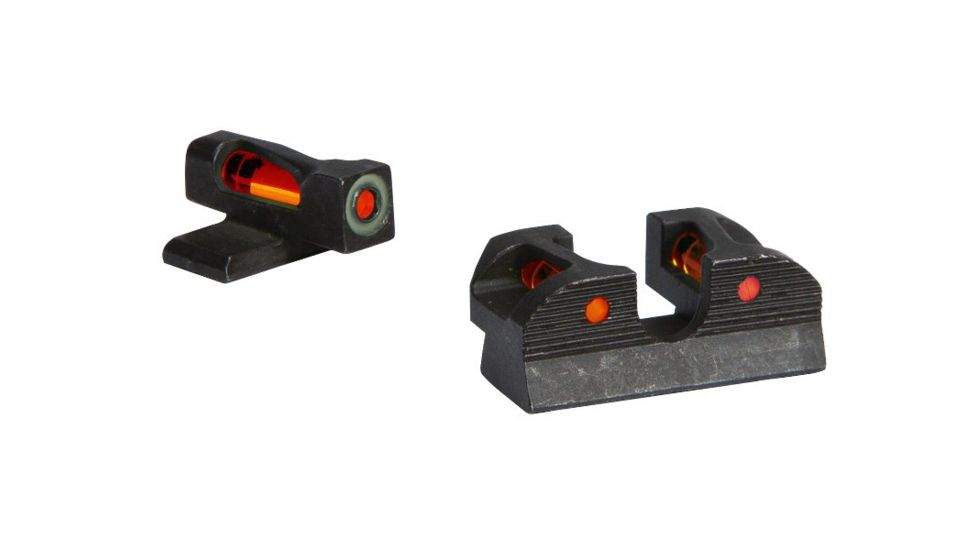 SIG SAUER X-RAY1 Enhanced Day Sight Set, No 6 Red Front, No 8 Red Rear, No 8 Black Rear, Round Notch SOX11016