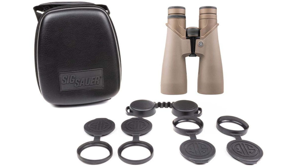 SIG SAUER Zulu 10 HDX 15x56mm Abbe-Koenig Prism Binoculars, FDE, SOZ10004