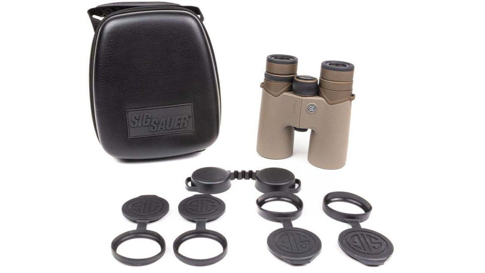 SIG SAUER Zulu 8 HDX 10x42mm Schmidt-Pechan Prism Binoculars, FDE, SOZ80001